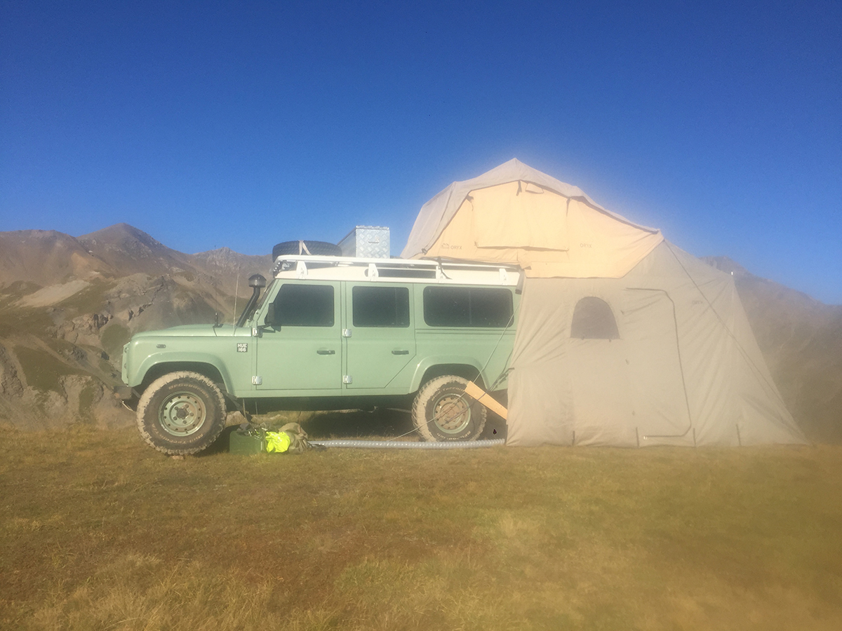 Tente de toit ORYX Trekking, Déploiement rapide